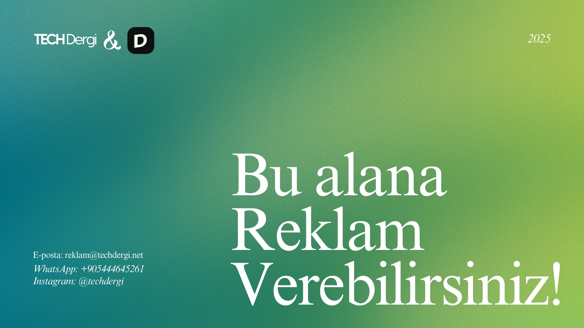 Reklam Alanı