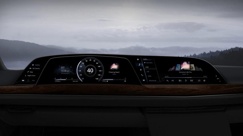 Dünyanın ilk P-OLED Ön Konsolu ile Tanışın! – Cadillac Escalade 2021