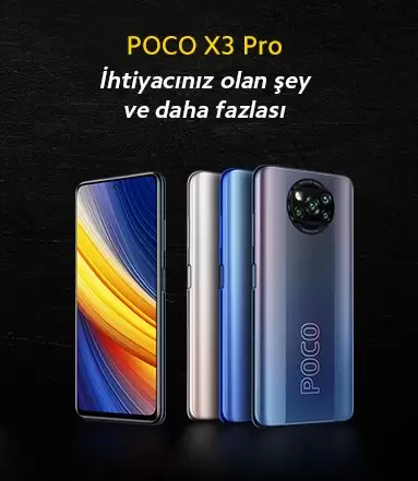 POCO F3 ve POCO X3 Pro satışa çıkıyor!