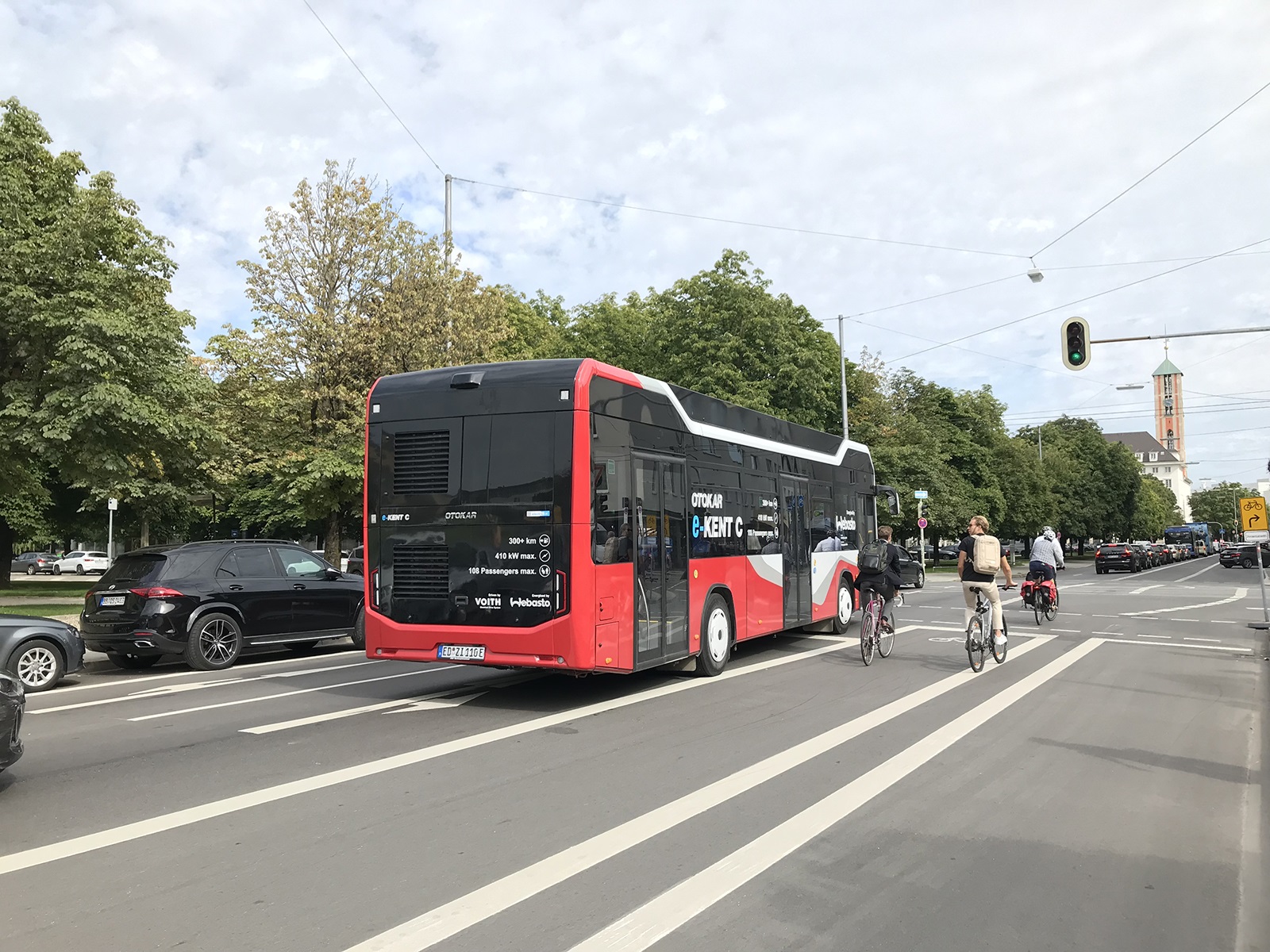 Otokar Elektrikli Otobüsü şimdi Münih’te