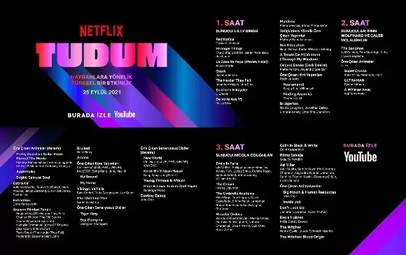 NETFLIX, 25 Eylül'de düzenlenecek TUDUM: Hayranlara Yönelik Küresel Netflix Etkinliği’nin Programını Açıkladı
