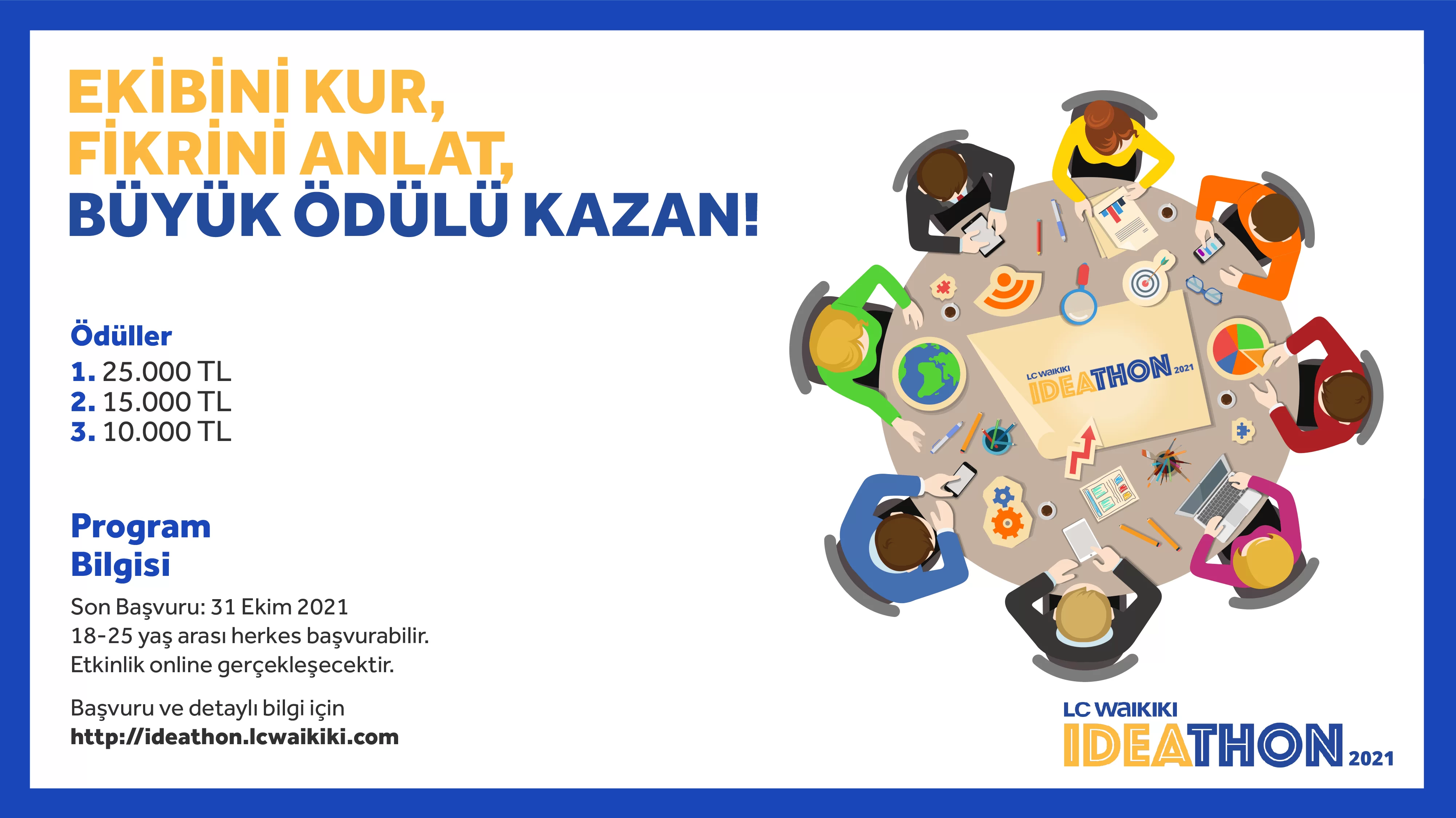 LC Waikiki'den Fikir Geliştirme Yarışması: E-Ticaret Ideathon İçin başvurular başladı