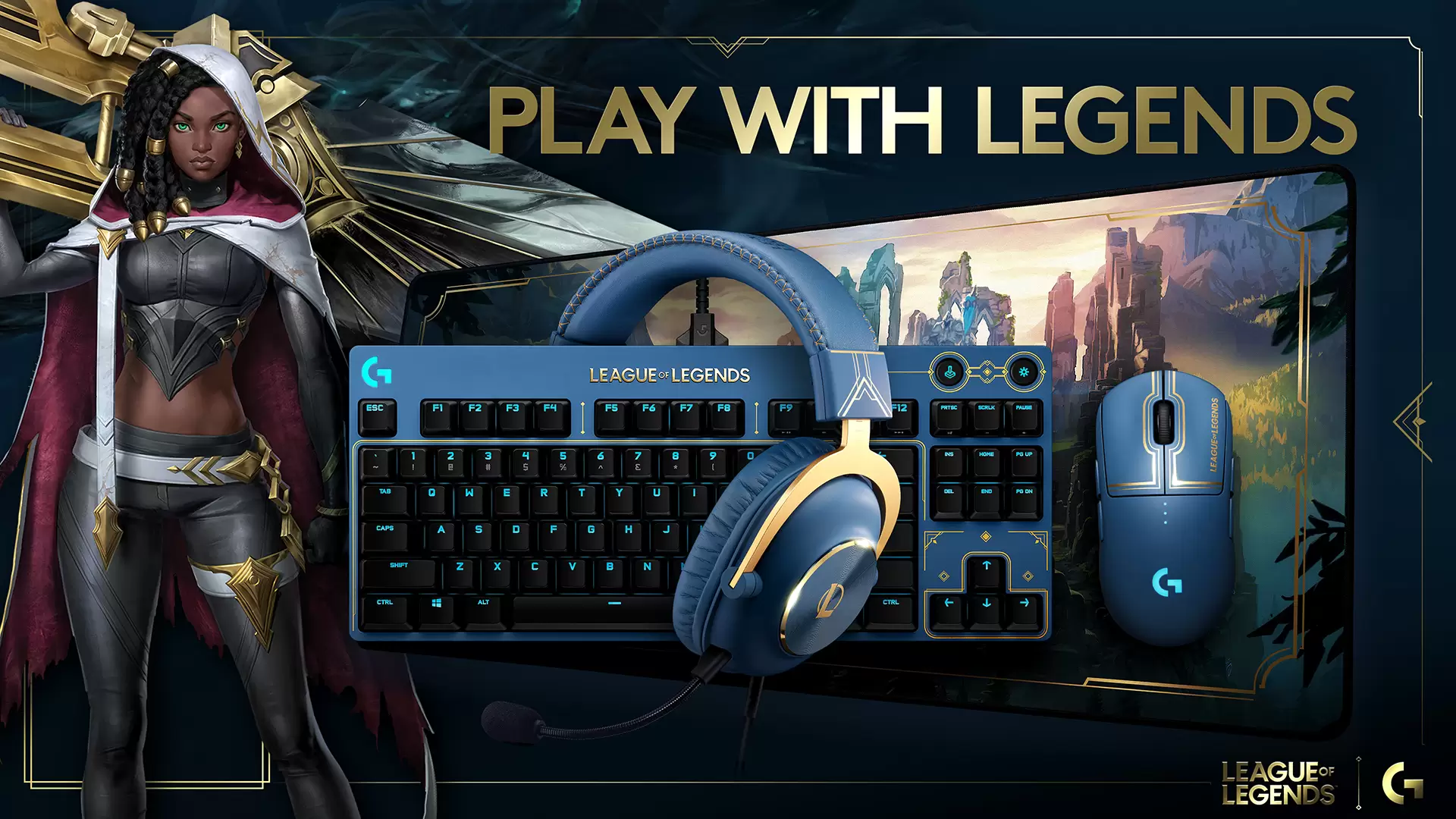 Logitech G  League of Legends Koleksiyonunu Tanıttı