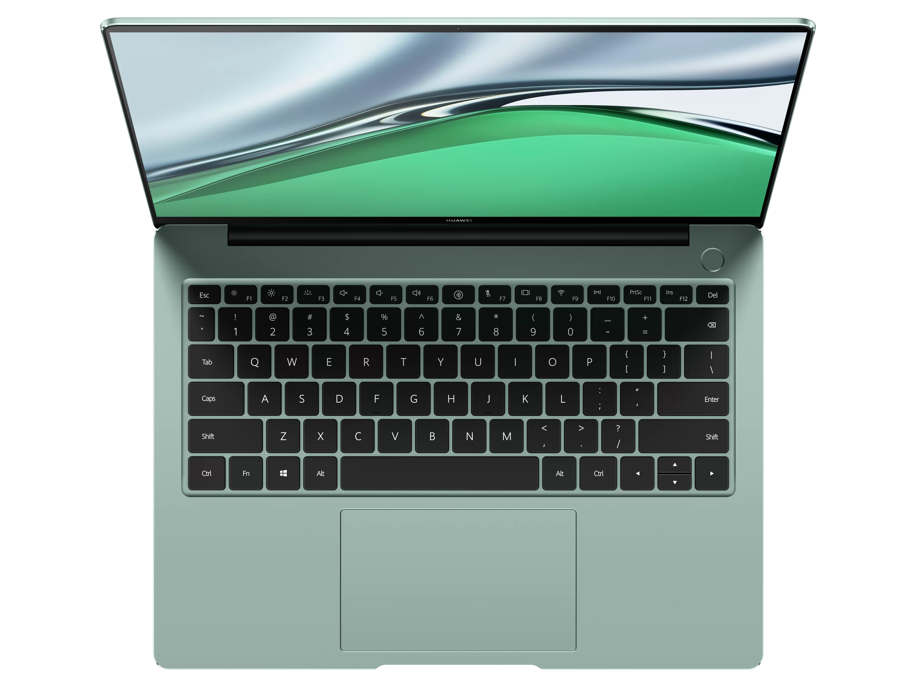 MateBook 14s klavyesi ve ekranı