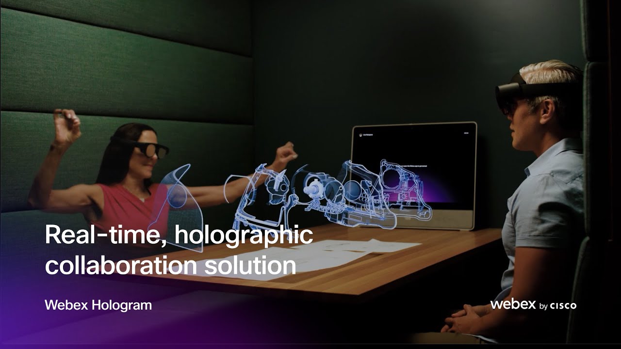 Artırılmış Gerçeklik destekli toplantı: Webex Hologram