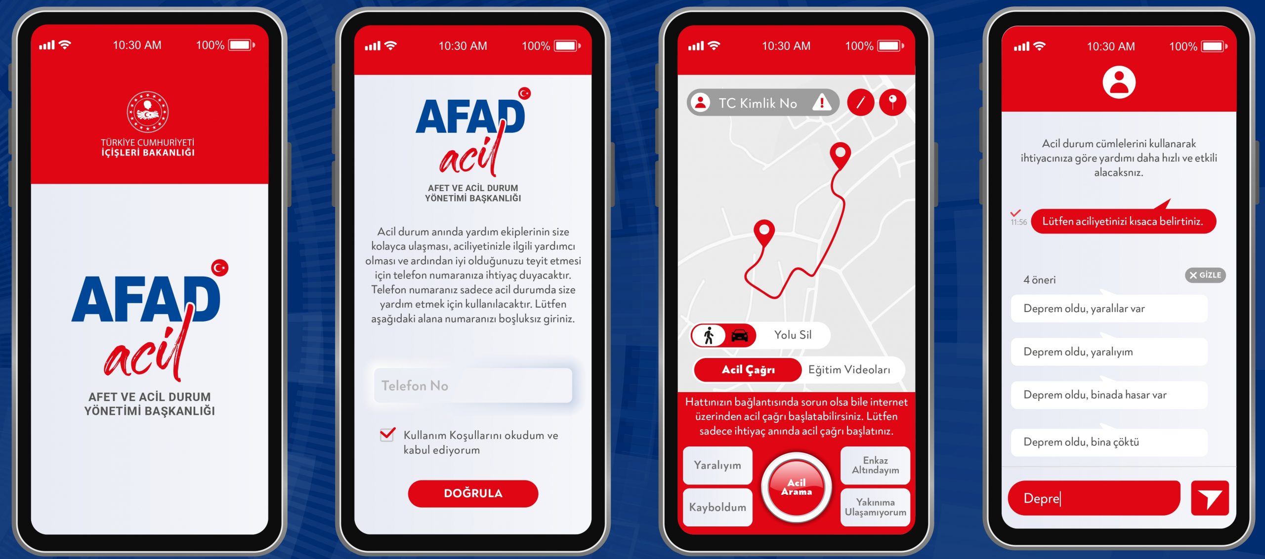 AFAD Acil mobil uygulaması yayınlandı