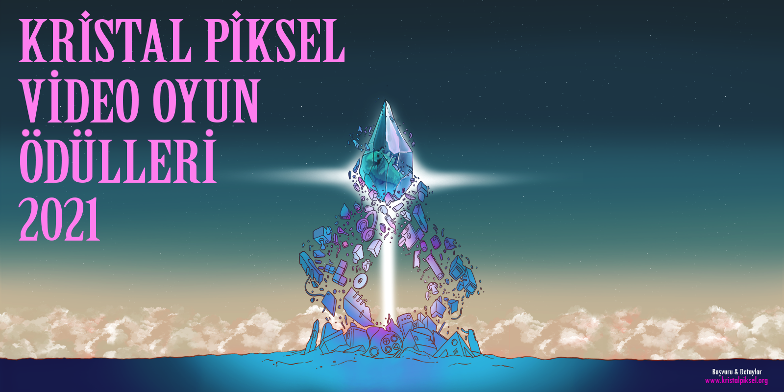 Kristal Piksel Video Oyun Ödülleri Başvuruları Başladı