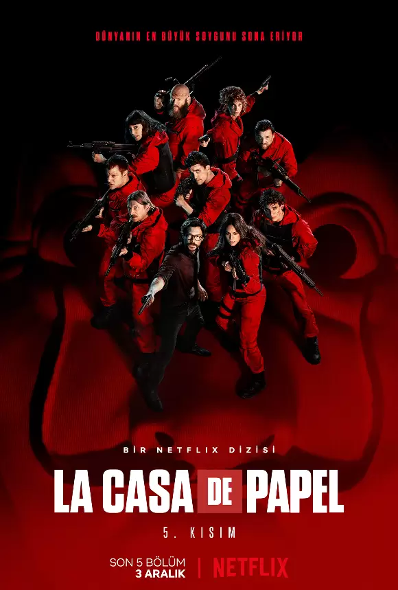 LA CASA DE PAPEL’ DE MACERA SONA ERİYOR!