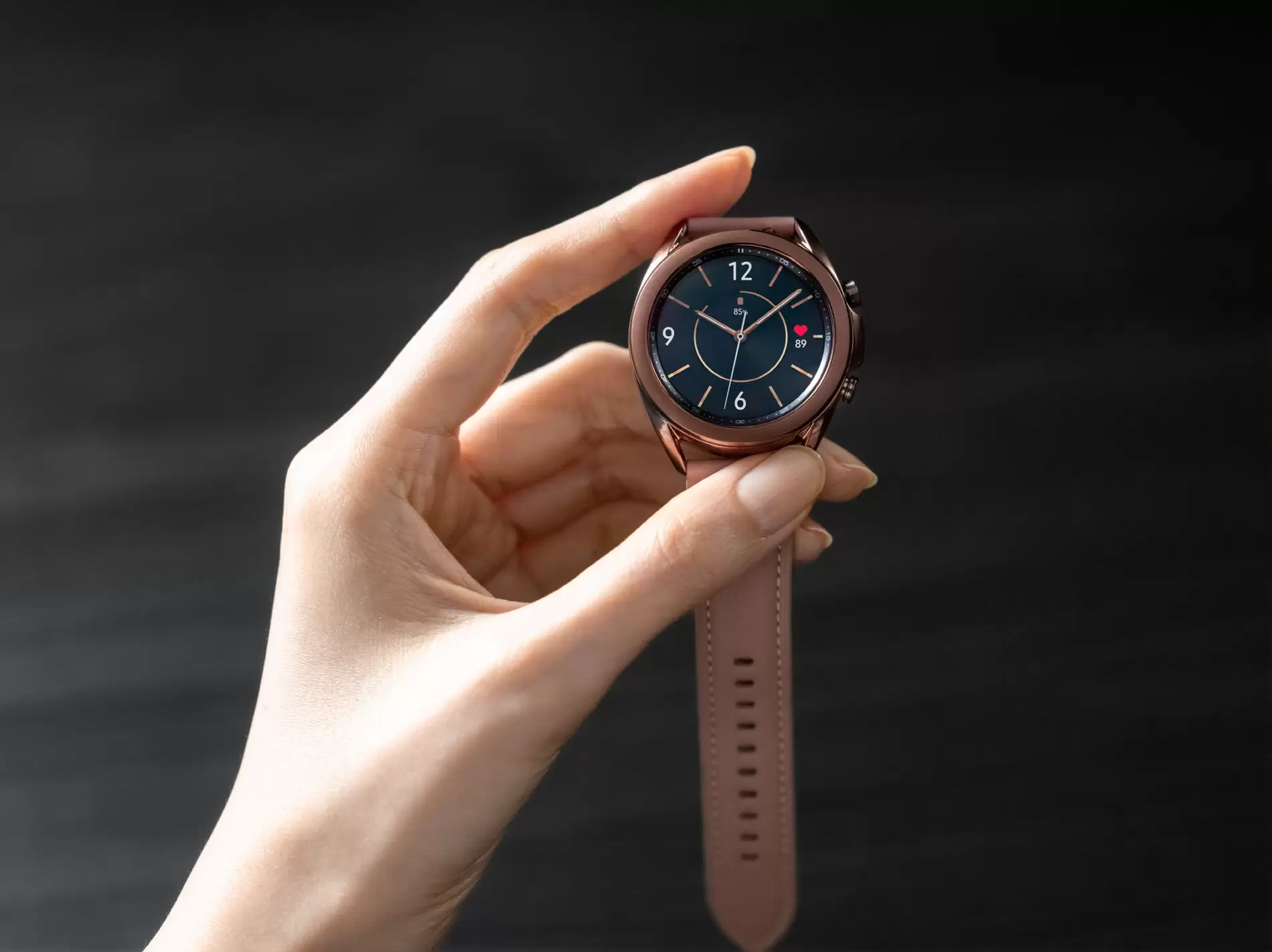 Galaxy Watch kahverengi