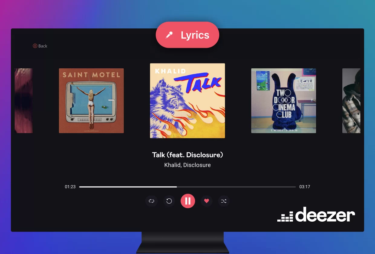 Deezer, Xbox’ta Şarkı Sözleri Uygulamasını Duyurdu