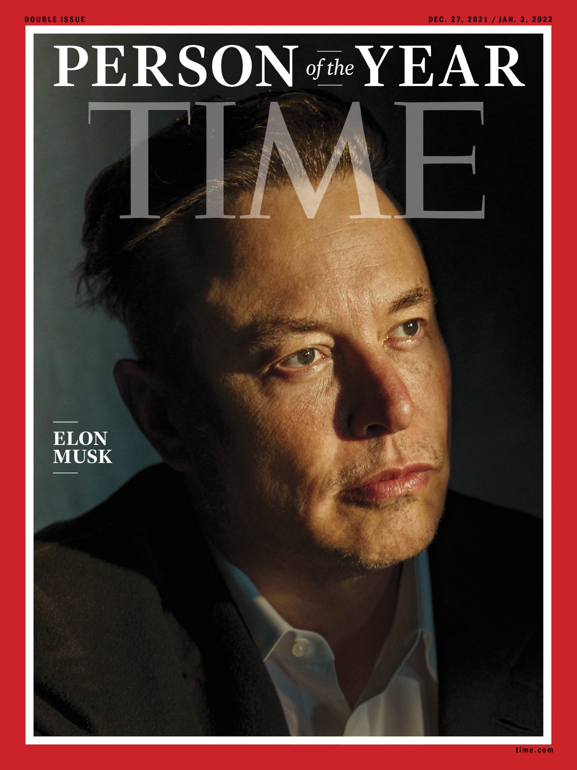 Time dergisi kapağı Elon Musk