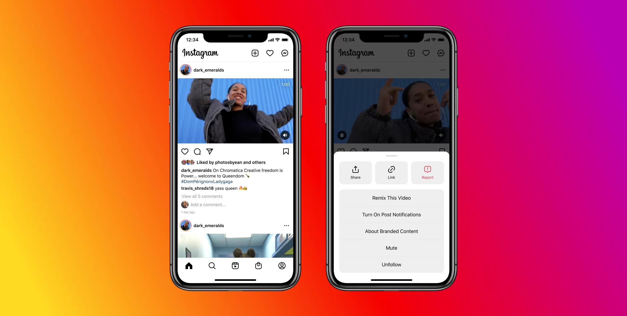 Instagram Remix Özelliğini Tüm Videolar İçin Kullanıma Açıyor