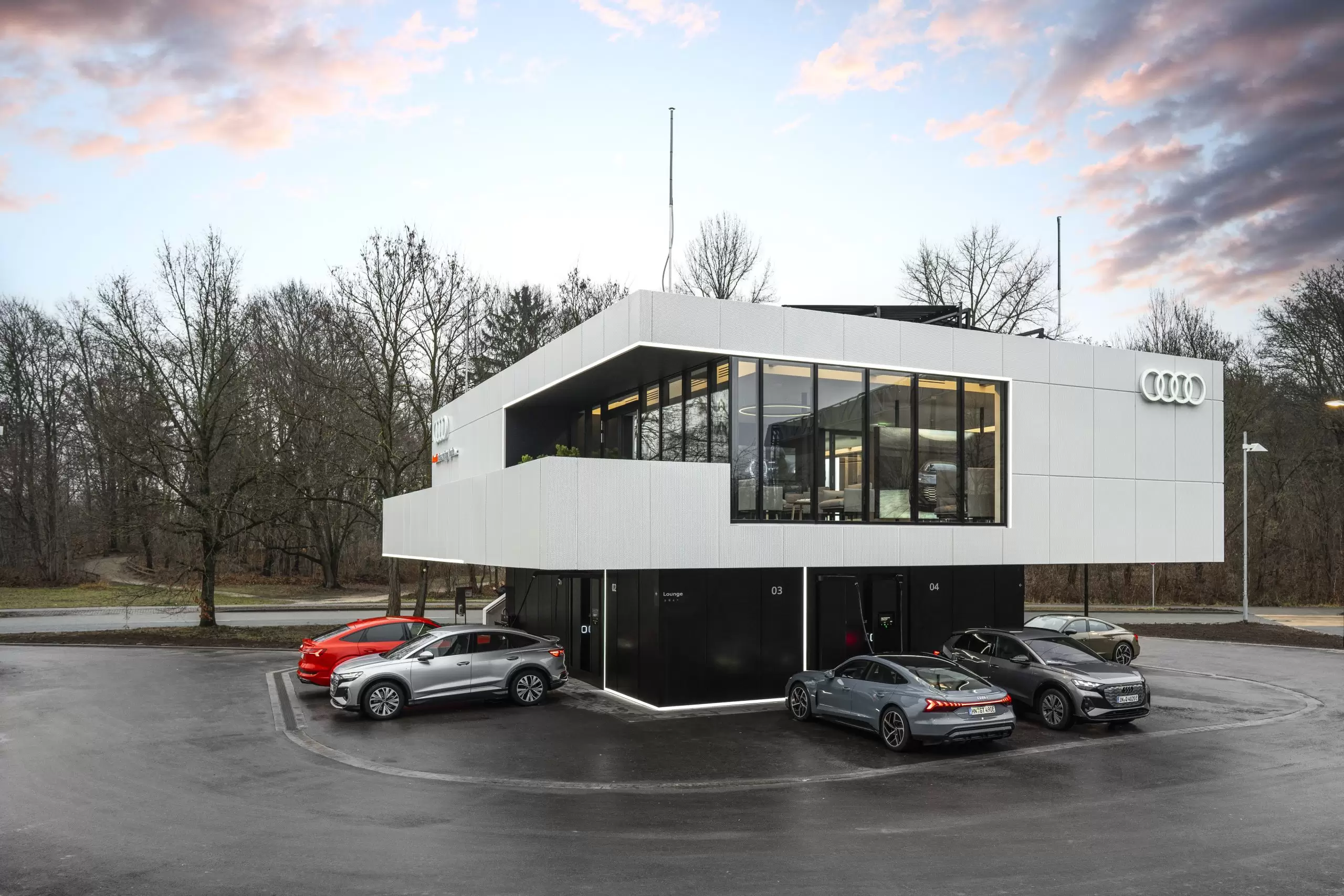 Kentsel hızlı şarj uygulamalarında bir ilk: Audi şarj merkezi konsepti