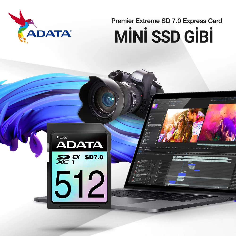 ADATA Premier Extreme SDXC SD7.0 Hafıza Kartı