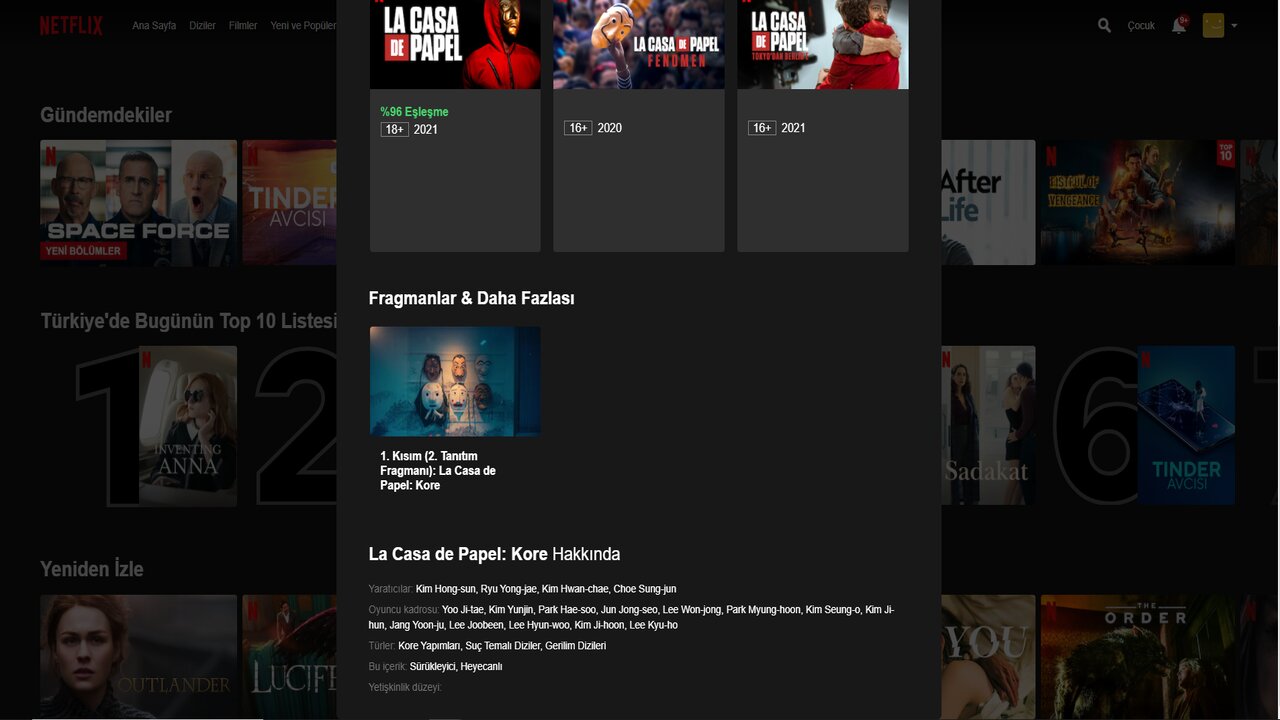 LA CASA DE PAPEL KORE 1