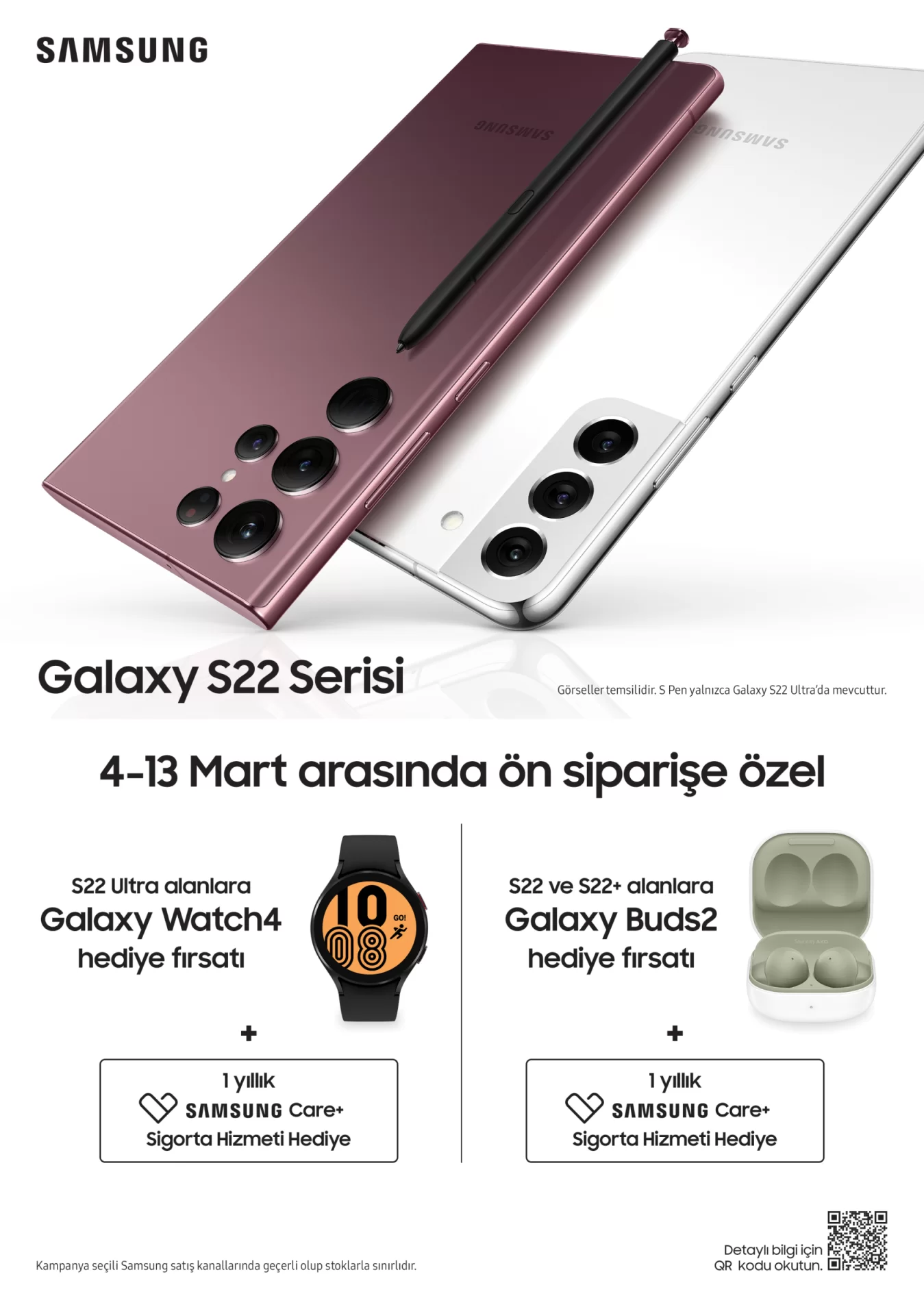 Yeni Samsung Galaxy S22 Serisi, Türkiye’de Ön Satışa Sunuldu!