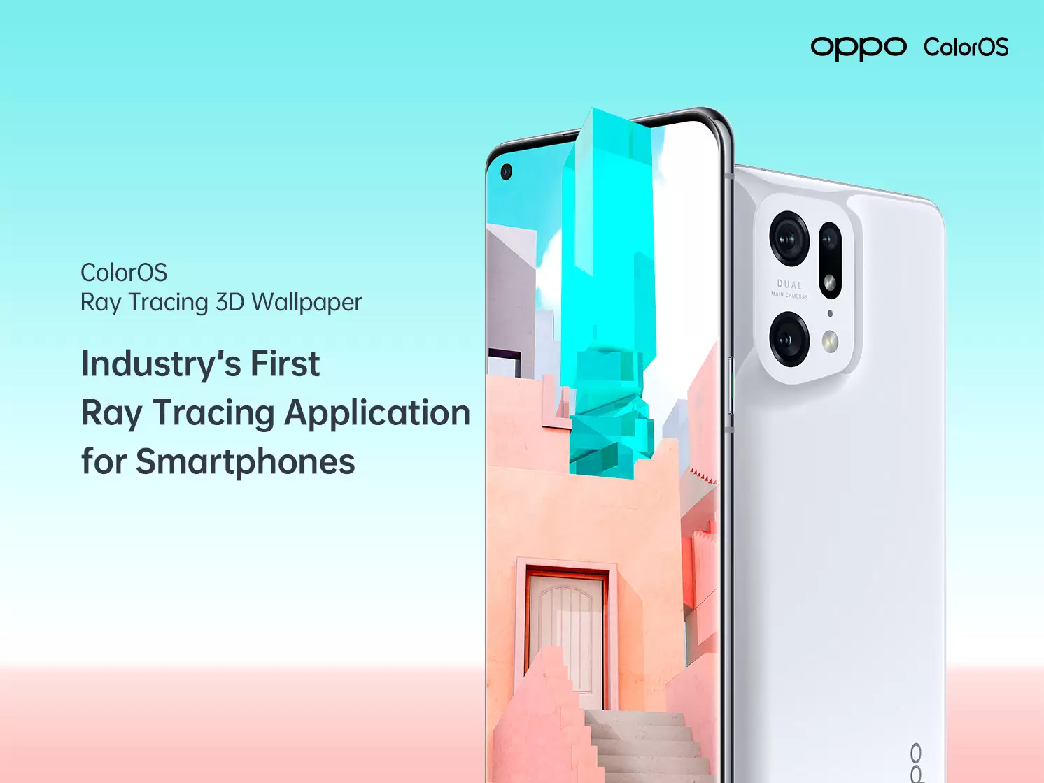 OPPO, Dünyanın İlk Işın İzleme Teknolojisine Sahip 3D Duvar Kağıdını Tanıttı