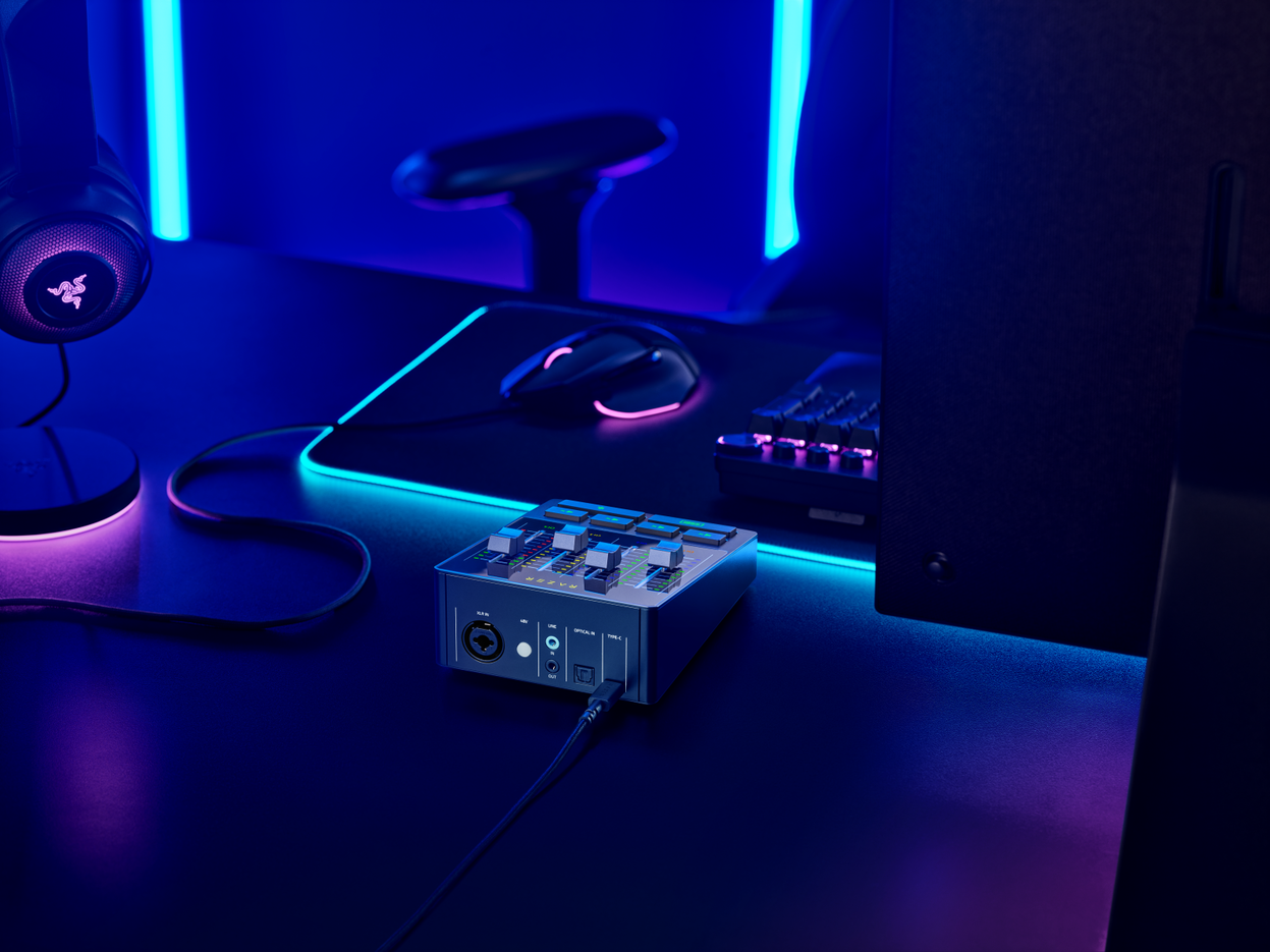 Razer Seiren BT, Razer Audio Mixer ve Razer Key Light Chroma Tanıtıldı