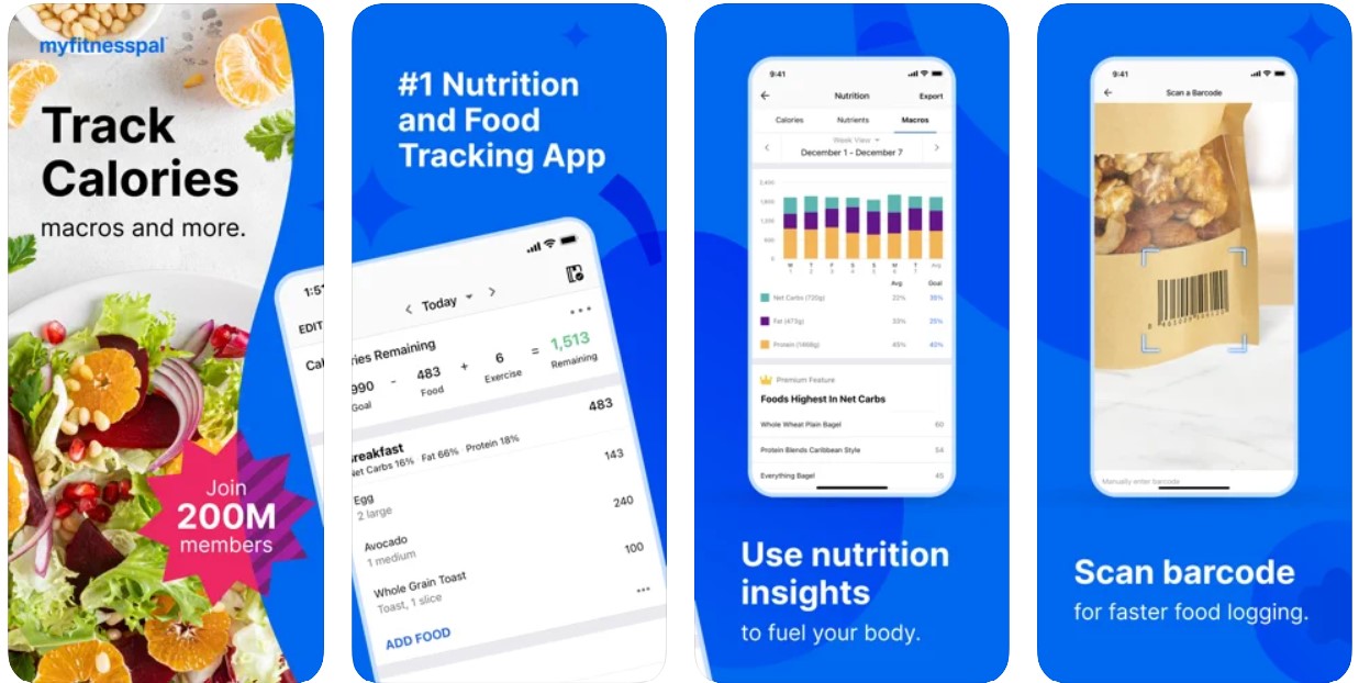 MyFitnessPal uygulama