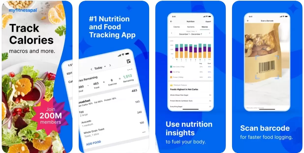 MyFitnessPal uygulama