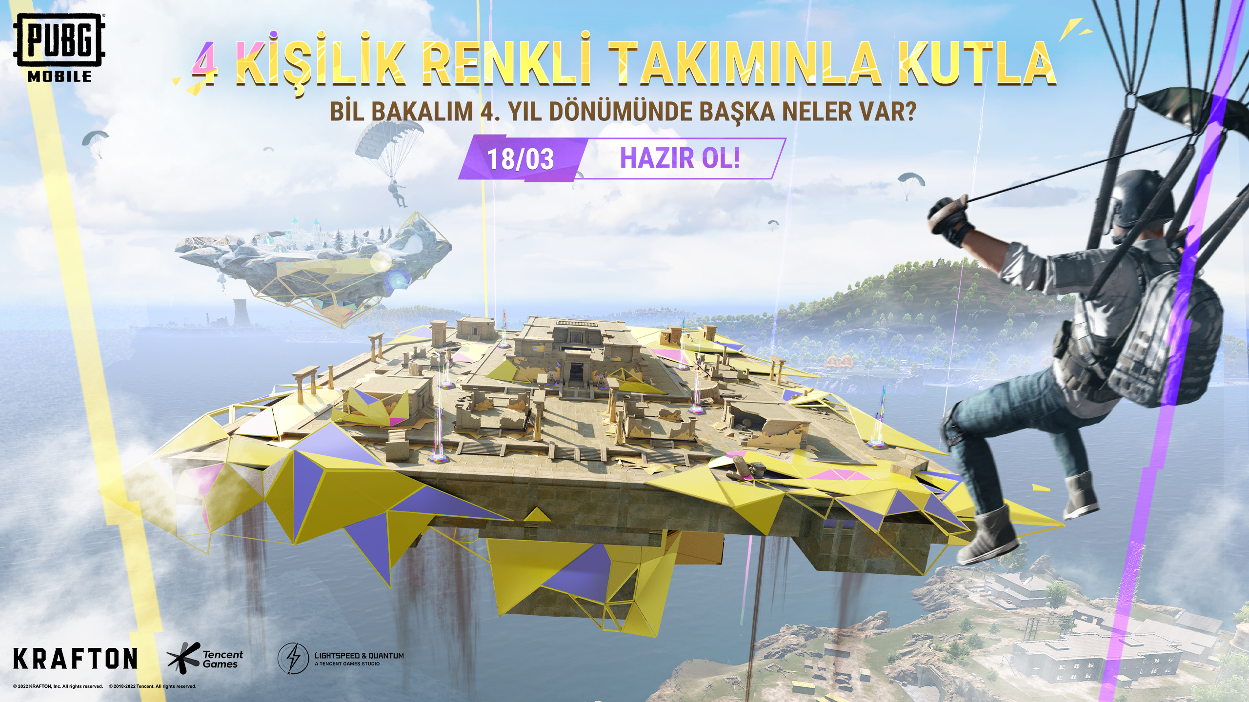 PUBG MOBILE, Yıl Dönümünü 1.9 Güncellemesi İle Kutluyor