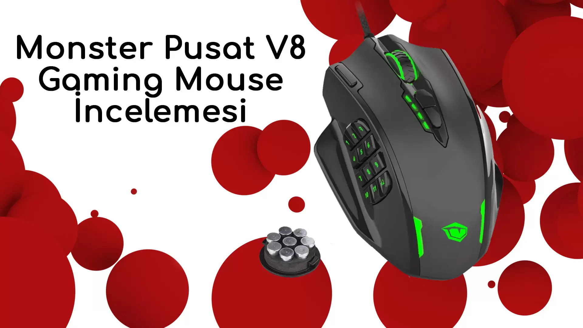 Monster Pusat V8 Gaming Mouse İncelemesi