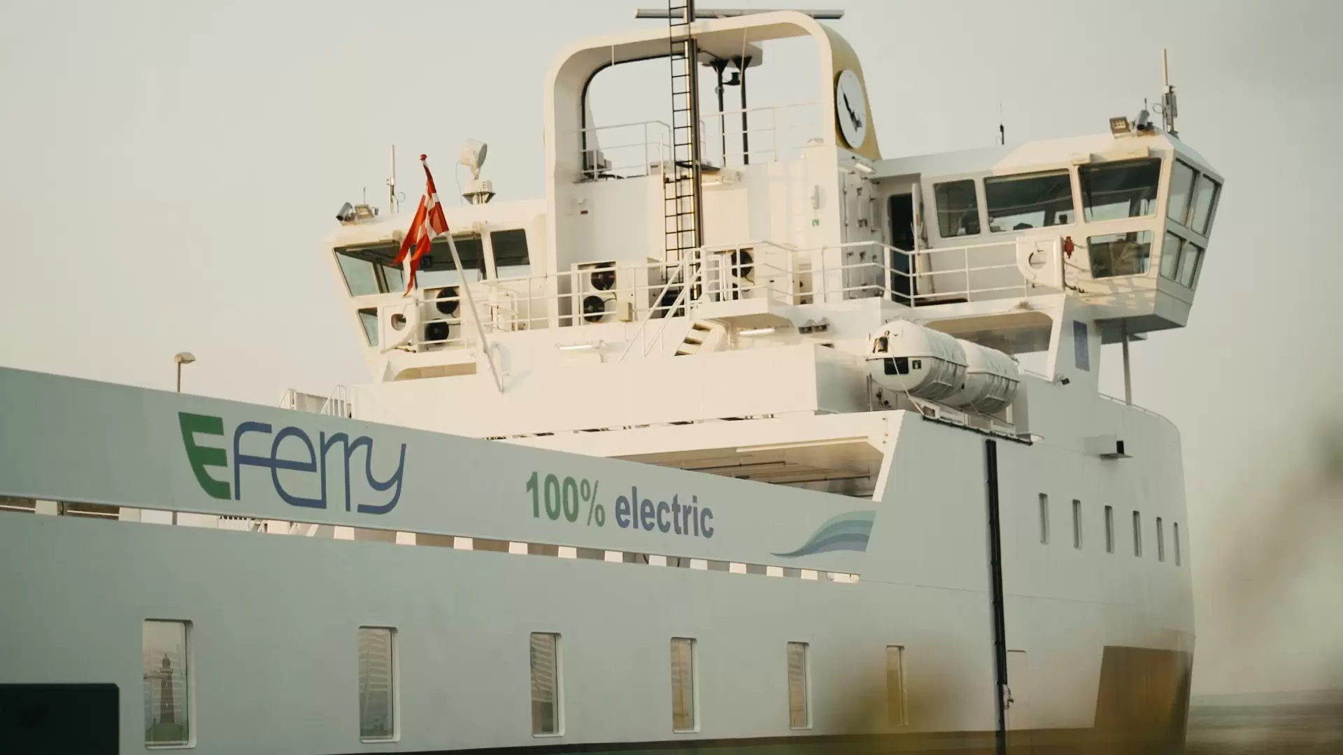 Danfoss, tek şarjla 92 kilometre yol alan elektrikli feribot Ellen için Guinness’e başvuracak