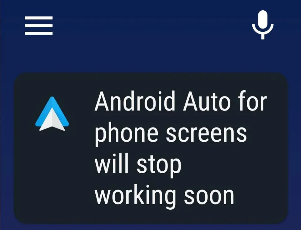 Google, Android Auto'nun en kolay erişilebilir sürümünü kaldırıyor