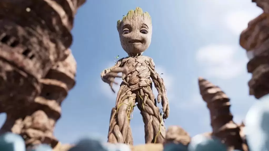 I Am Groot dizisi için ilk fragman yayınlandı