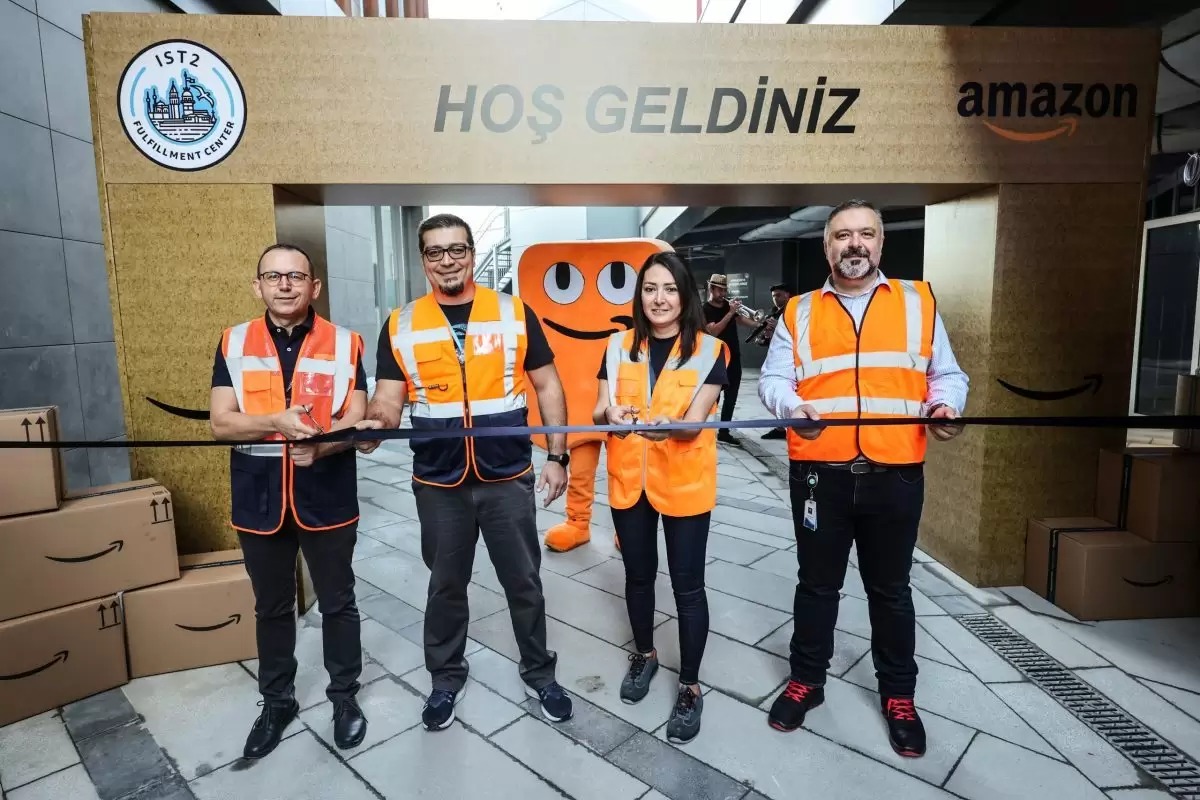 Amazon, Türkiye’deki ilk lojistik üssünün açıldığını duyurdu