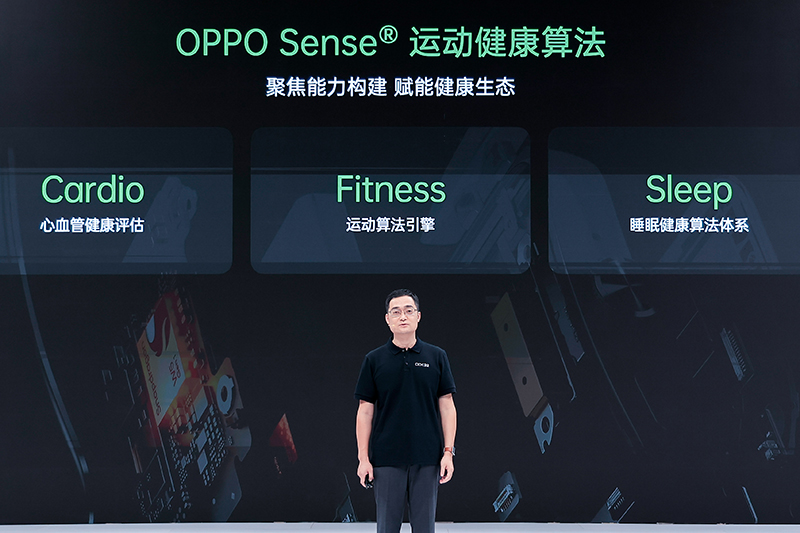 OPPO Developer Conference etkinliğinde oppo sense sağlık uygulaması hakkında