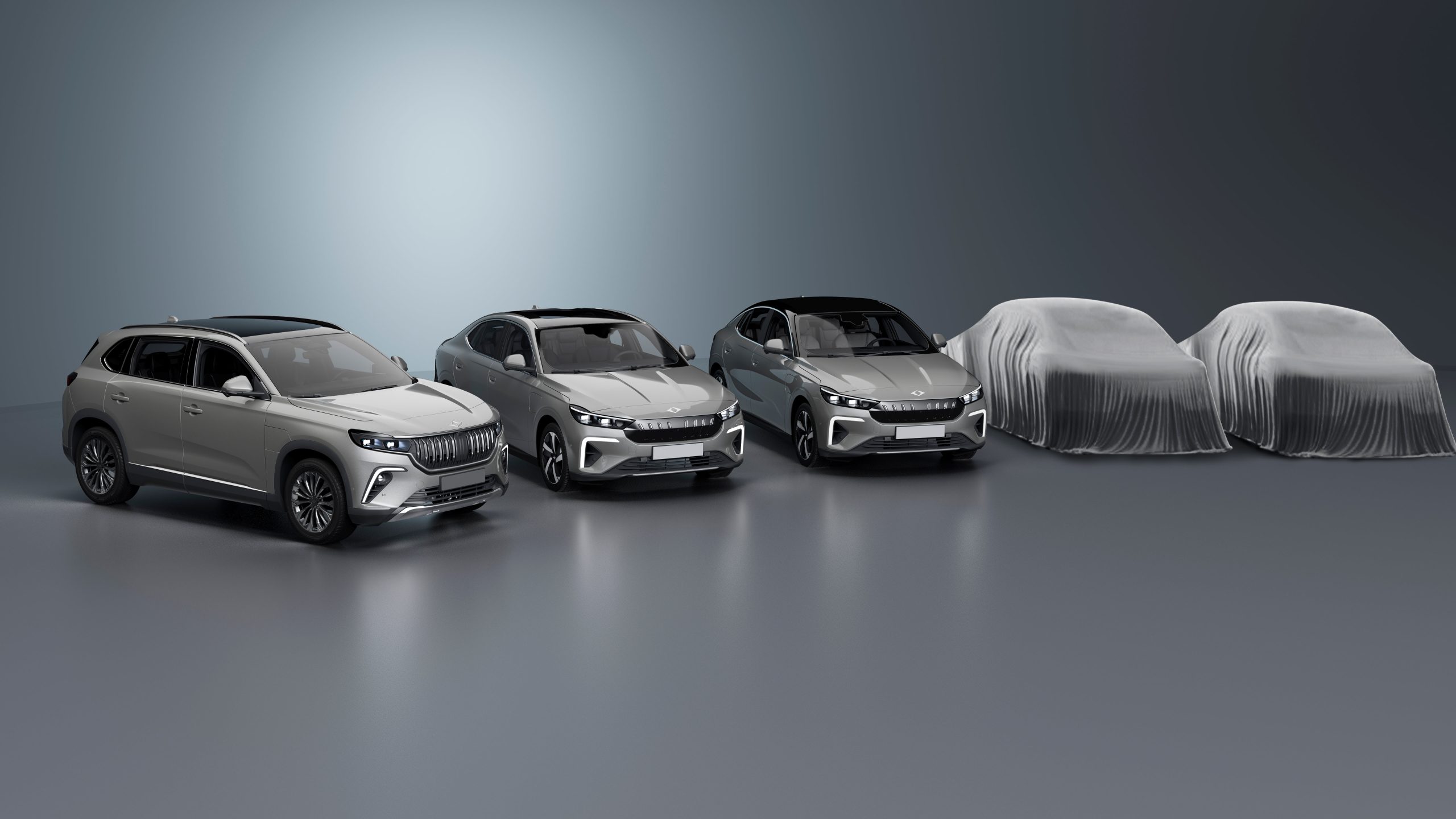 Togg, C-Sedan ve C-X Coupé modellerinin görsellerini ilk kez paylaştı