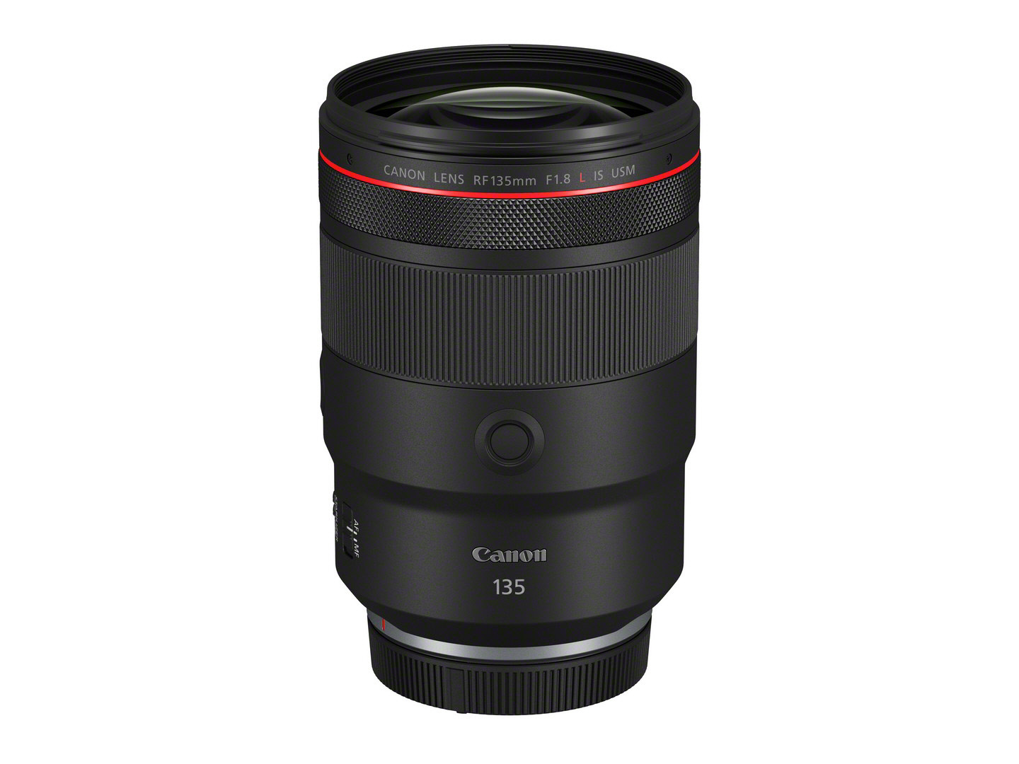 1667897219 RF 135mm F1.8L IS USM Slant with cap 1