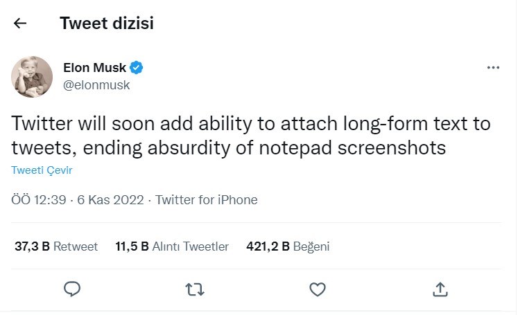 elon musk tweet