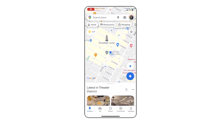 Google Haritalar TechDergi GIF
