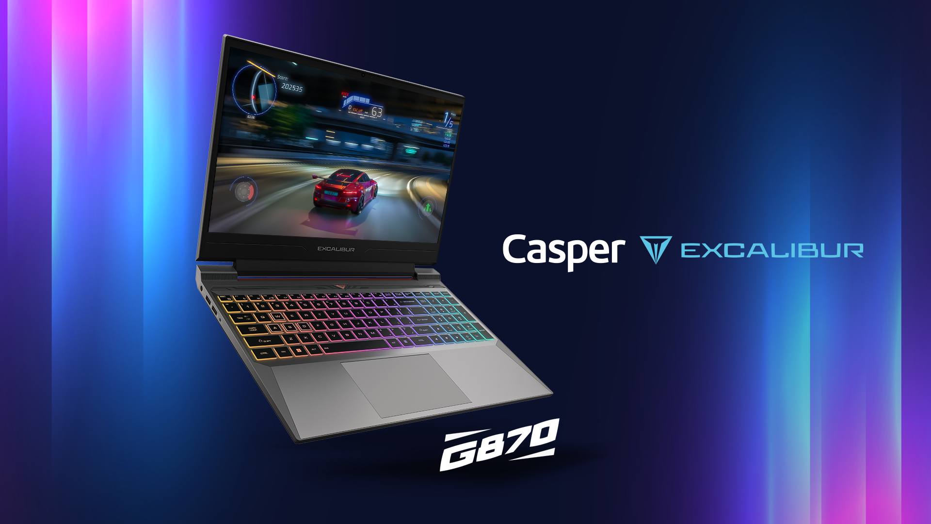 Casper Excalibur’un modern tasarıma sahip yeni G870 serisi!