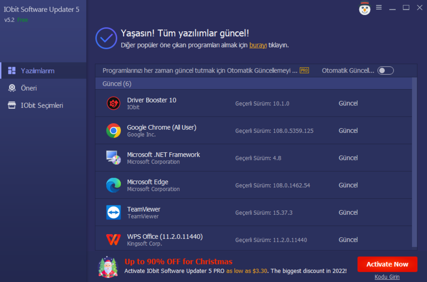 IObit Yazılım Güncelleyici İle Yazılımlarınızı Güncel Tutun!