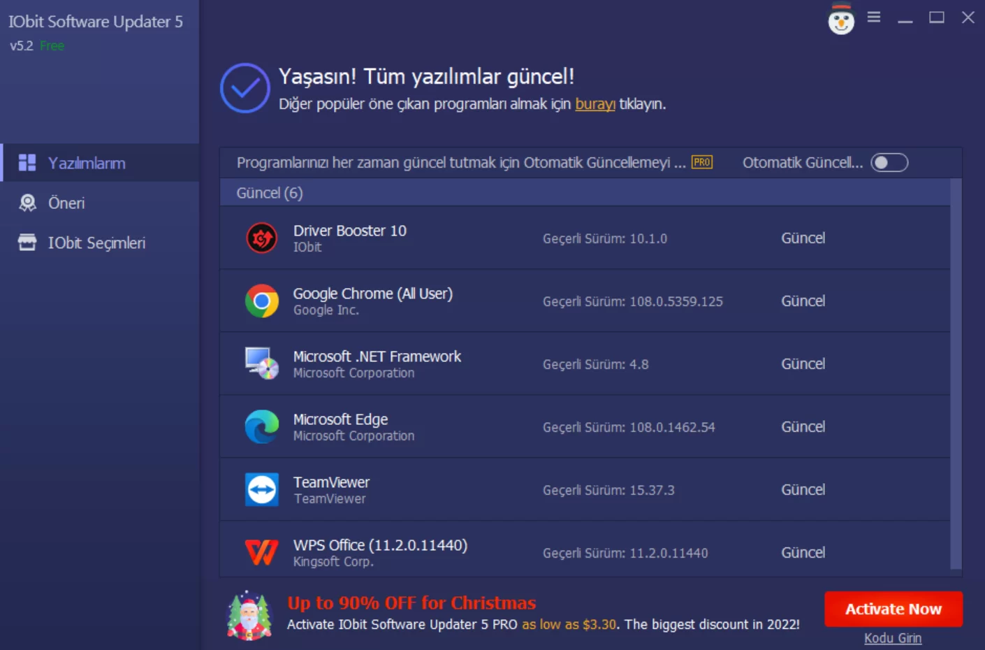 IObit Yazılım Güncelleyici İle Yazılımlarınızı Güncel Tutun!