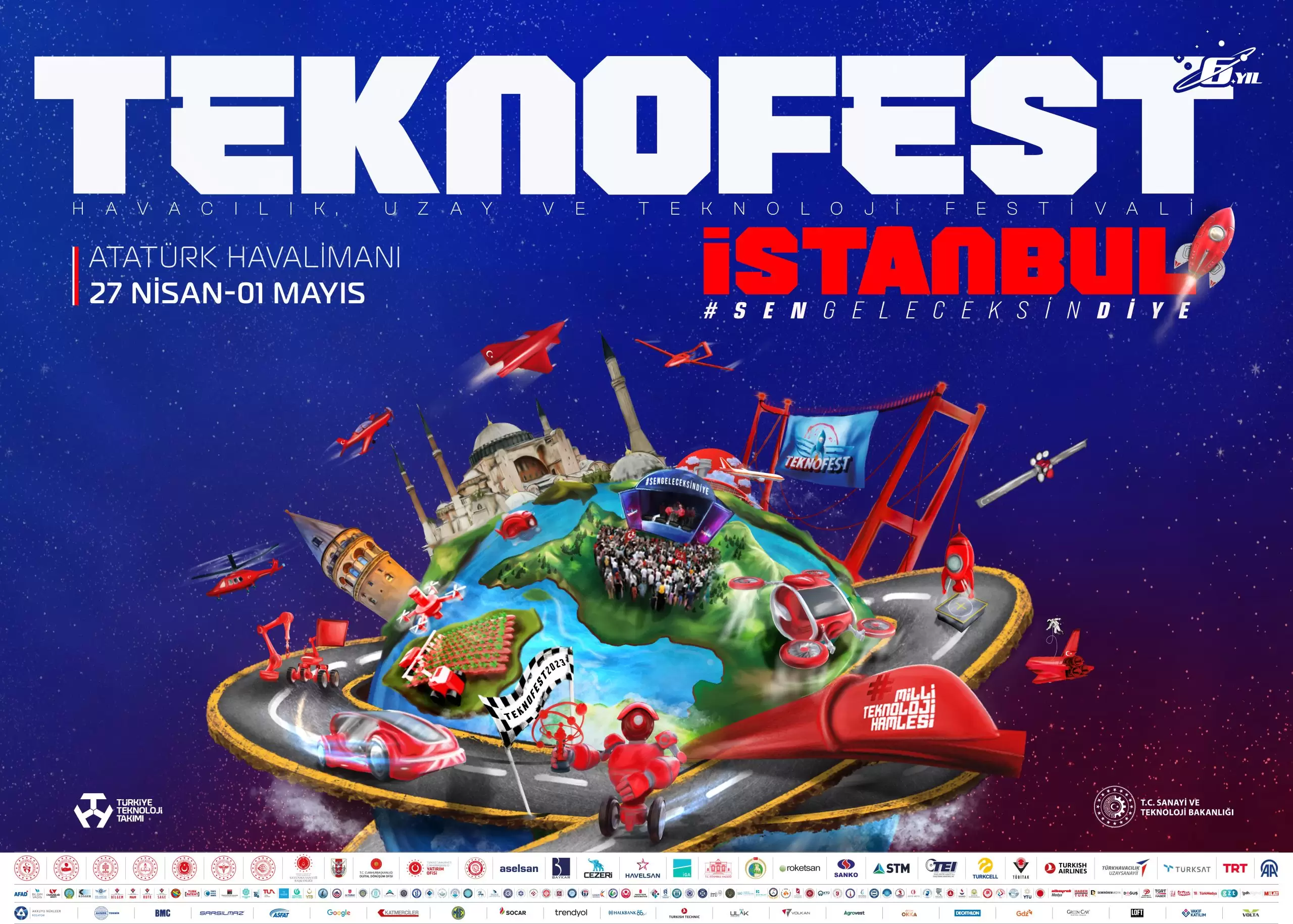 TEKNOFEST 2023 için Geri Sayım Başladı