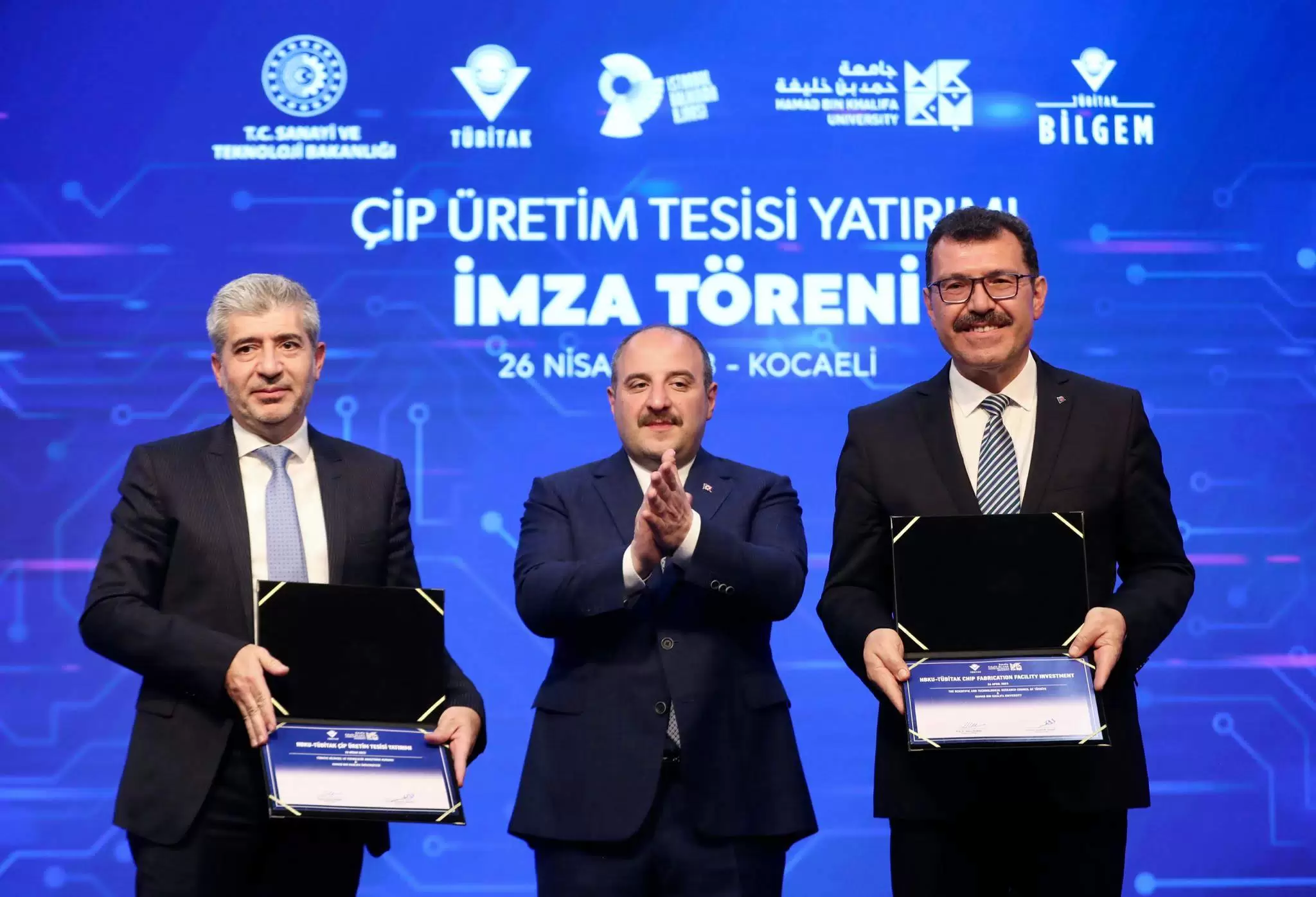 Çip Üretim Tesisi için imzalar atıldı