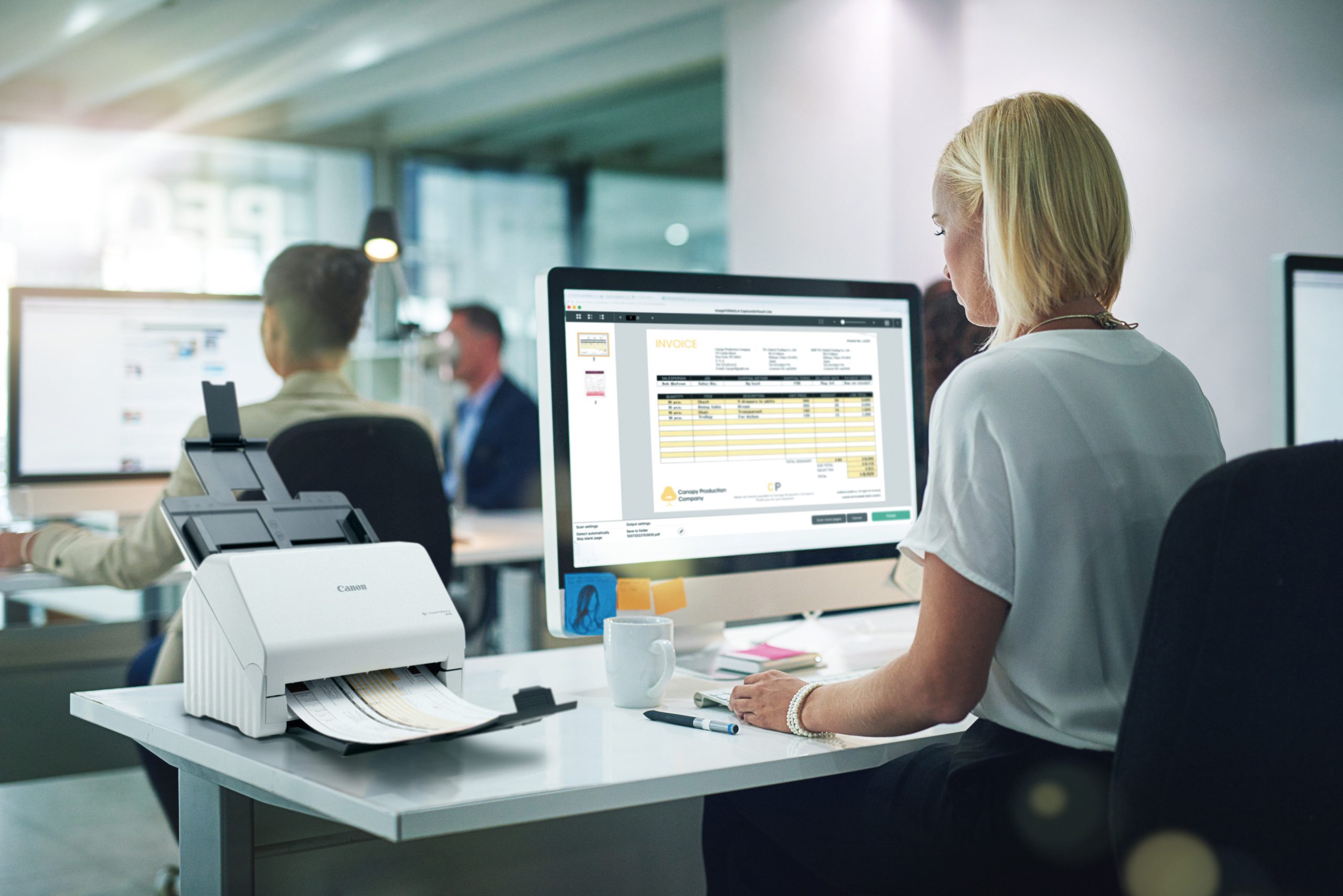 She's focused on the task at hand