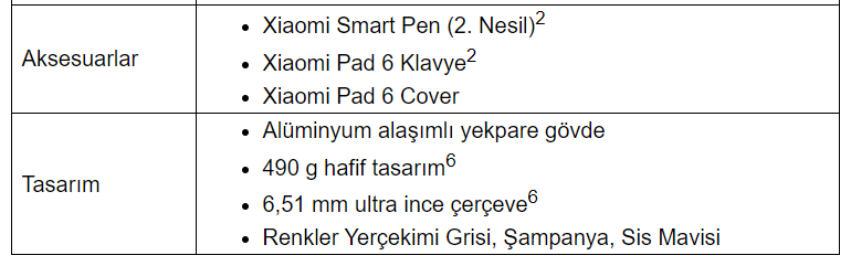 Heyecanla Beklenen Xiaomi Pad 6 Türkiye'de Satışa Sunuldu