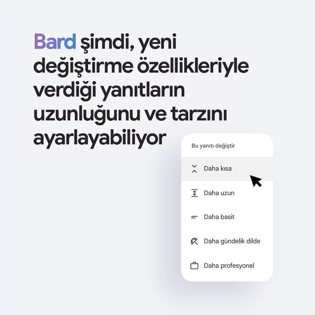 Google Yapay Zekası Bard Güncellendi! İşte Yenilikler!