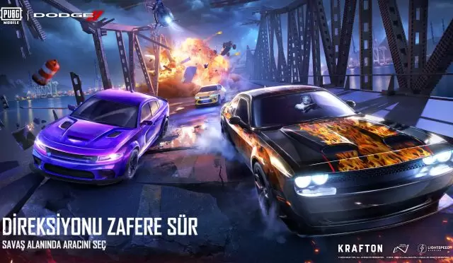 PUBG Mobile Dodge İle İş Birliği Yaptığını Duyurdu