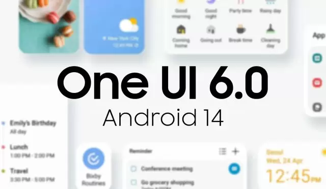 Samsung One UI 6.0 İle Android 14 Takvimine Son Şeklini Verdi!