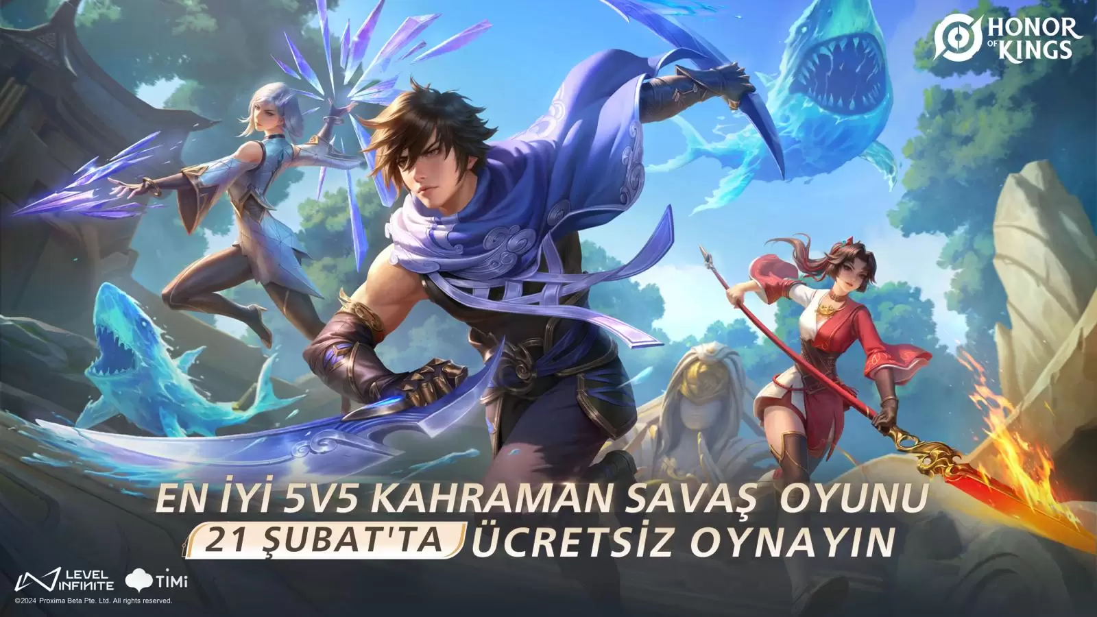 Honor of Kings 21 Şubat’ta Türkiye’de