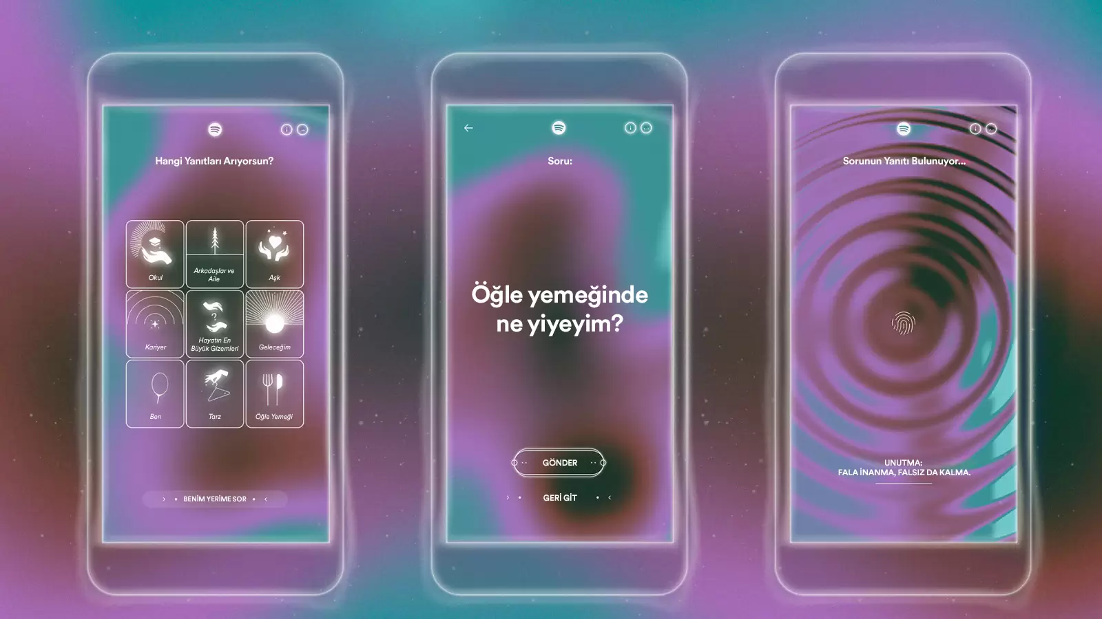 Spotify’dan Şarkı Falı