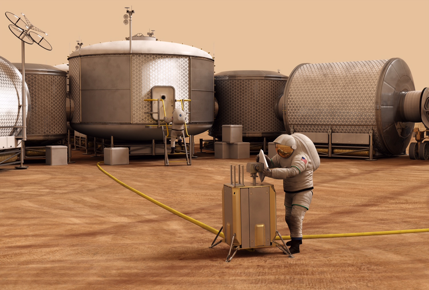 uzay keşfi, mars kolonisi astronotu