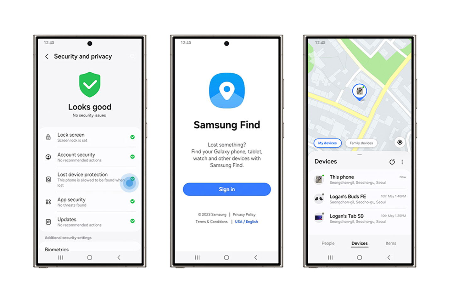 Samsung Guvenlik ve Gizlilik 2