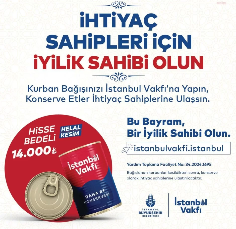 Kurban Bağışı İBB